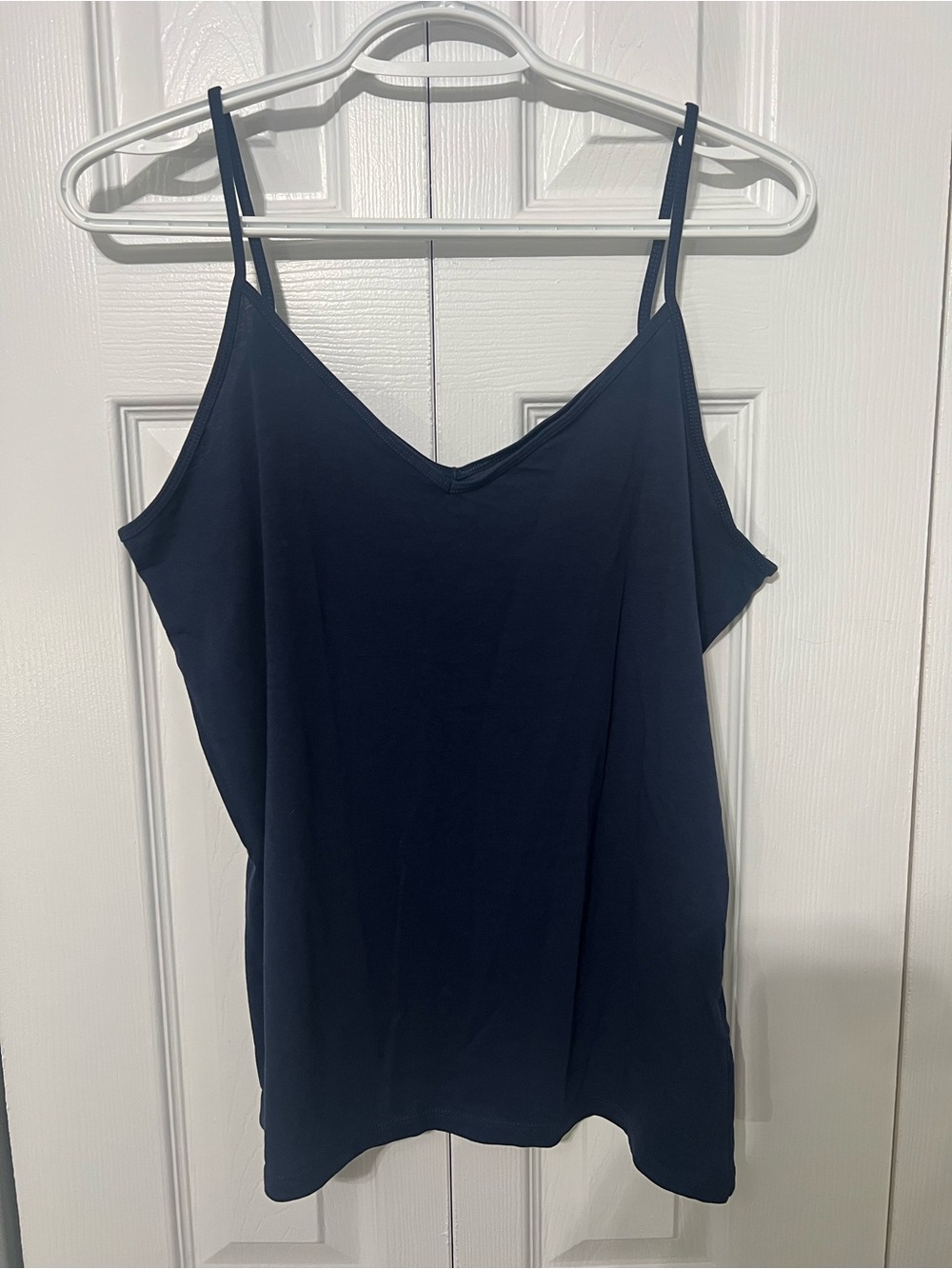Joe Fresh Women’s Navy Blue V-Neck Tank Top